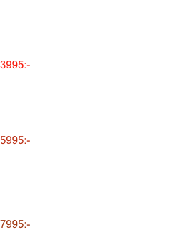 Paketpris 1
1 Kamera ren dokumentation
1 DVD med meny och kapitel*
1 Inbunden bildbok med mingelbilder*
3995:-                              ord.pris 4995:-
Paketpris 2
2 Kameror samt enkel redigering
1 DVD med meny och kapitel
1 Inbunden bildbok med mingelbilder
5995:-                              ord.pris 7495:-

Paketpris 3
3 Kameror avancerad redigering
1 DVD med meny och kapitel
1 Inbunden bildbok med mingelbilder
7995:-                              ord.pris 9995:-